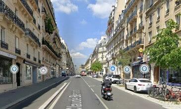 Paris - Vue aérienne  vue de carte