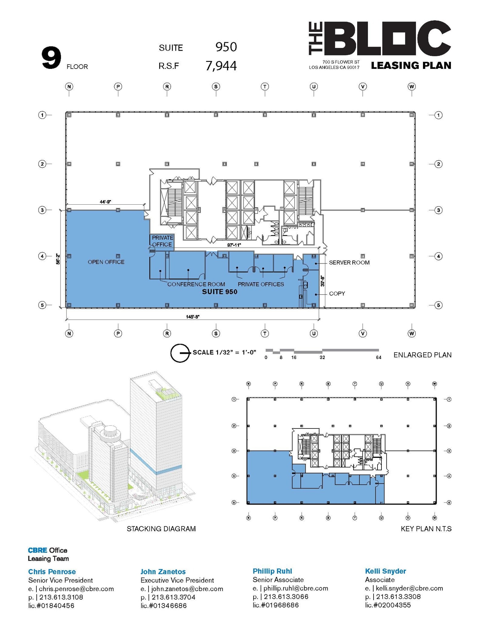 700 S Flower St, Los Angeles, CA à louer Plan d’étage– Image 1 sur 1