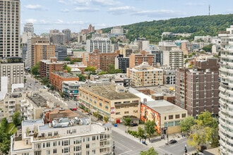 279 Rue Sherbrooke O, Montréal, QC - Vue aérienne vue de carte