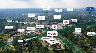 12550 Louetta Rd, Cypress, TX - Vue aérienne  vue de carte - Image1