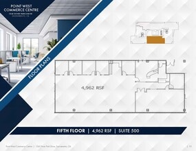 1545 River Park Dr, Sacramento, CA à louer Plan d’étage– Image 1 sur 1