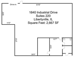 1840 Industrial Dr, Libertyville, IL à louer Photo de l’immeuble– Image 1 sur 1