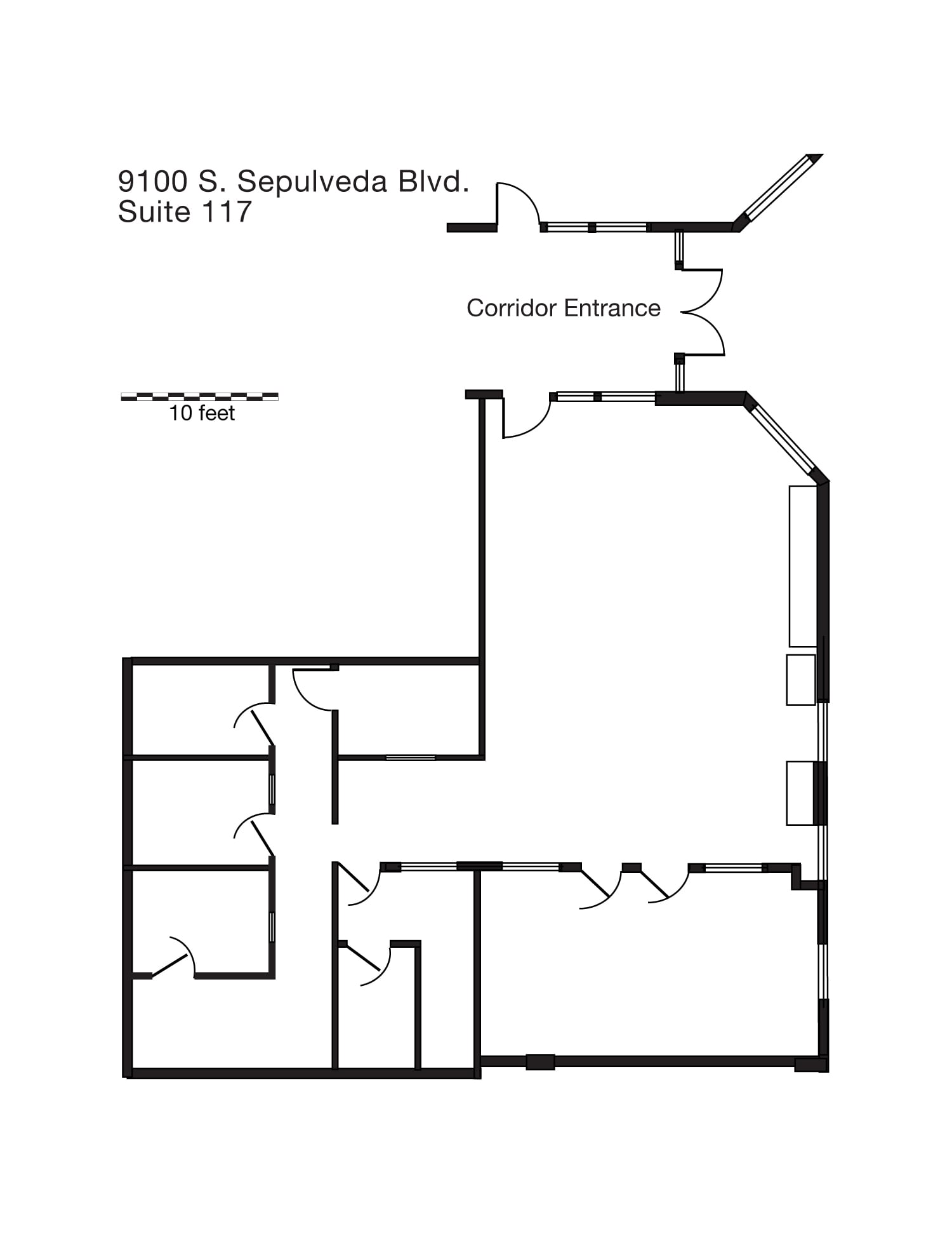 9100 S Sepulveda Blvd, Los Angeles, CA à louer Plan d’étage– Image 1 sur 6