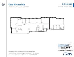 4401 Northside Pky NW, Atlanta, GA à louer Plan d’étage– Image 2 sur 2