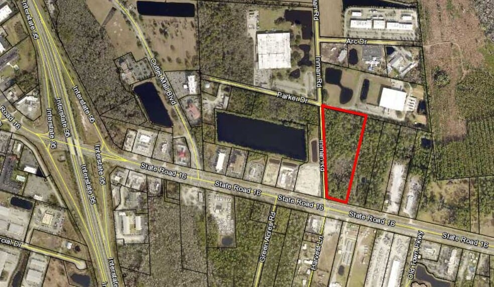2180 SR 16, Saint Augustine, FL à vendre - Aérien – Image 1 sur 2