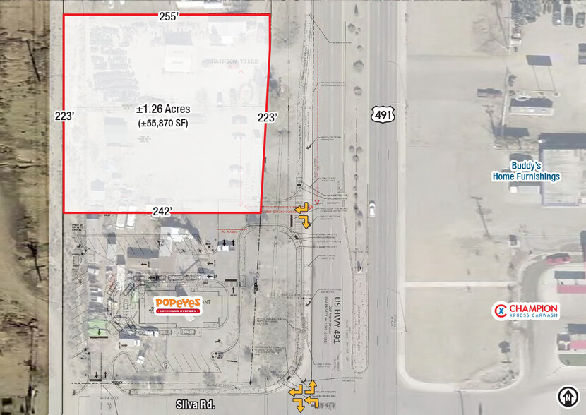 1111 US Highway 491, Gallup, NM à louer - Photo principale – Image 1 sur 3