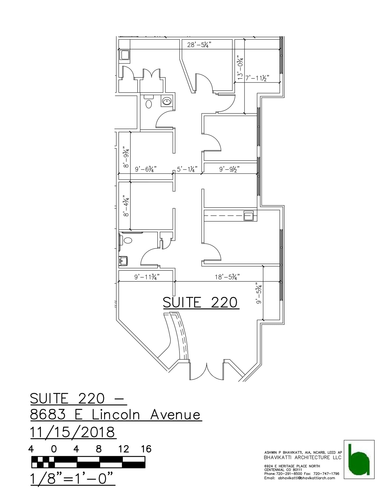 8683 E Lincoln Ave, Lone Tree, CO à louer Plan de site– Image 1 sur 1