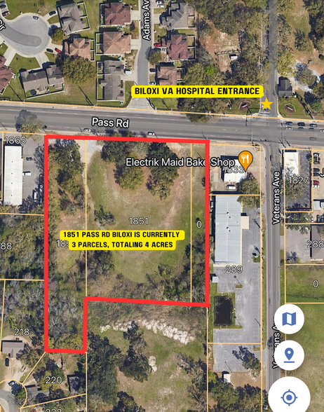 1851 Pass Rd, Biloxi, MS à vendre - Photo de l’immeuble – Image 1 sur 9