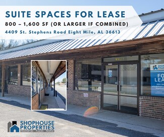 Plus de détails pour 4409 Saint Stephens Rd, Eight Mile, AL - Local commercial à louer