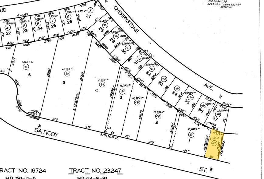 13851 Saticoy St, Van Nuys, CA à vendre - Plan cadastral – Image 2 sur 11
