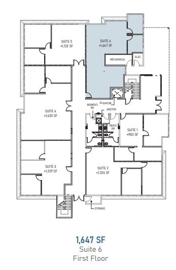 5665 Oberlin Dr, San Diego, CA 92121 - Lot 6 -  - Plan d’étage - Image 1 of 1