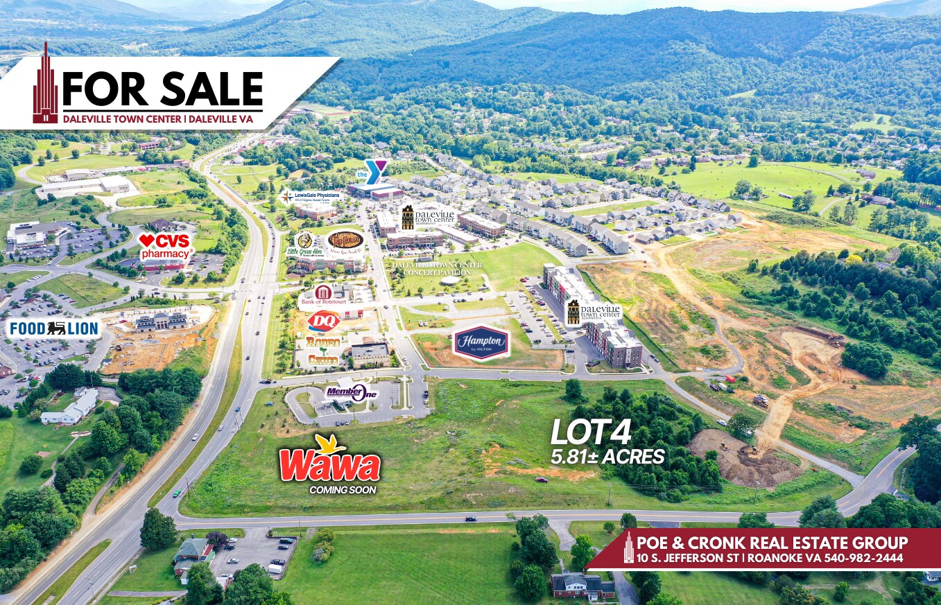 91 Town Center St, Daleville, VA à vendre Photo de l’immeuble– Image 1 sur 7