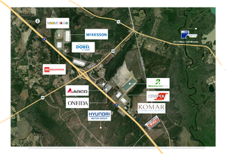 Plus de détails pour Jernigan Road, Ellabell, GA - Industriel/Logistique à louer