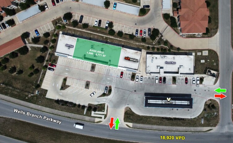 200 E Wells Branch Pky, Pflugerville, TX à louer - Photo de l’immeuble – Image 3 sur 6