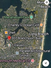307 Branchport Ave, Long Branch, NJ - VUE AÉRIENNE  vue de carte - Image1