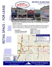 905-959 E Brandon Blvd, Brandon, FL à louer Autre– Image 1 sur 2