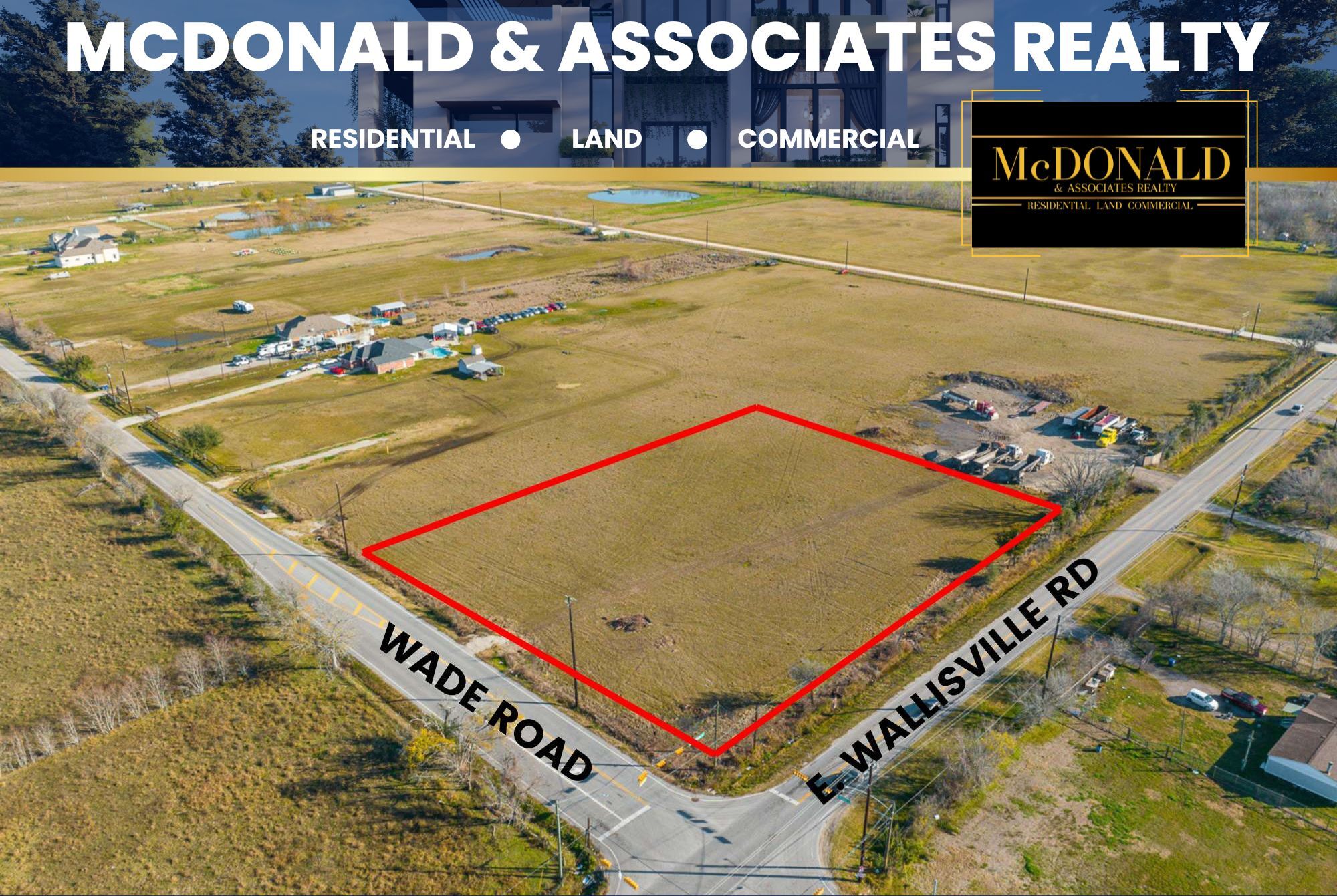Wade Road, Highlands, TX à vendre Aérien– Image 1 sur 5