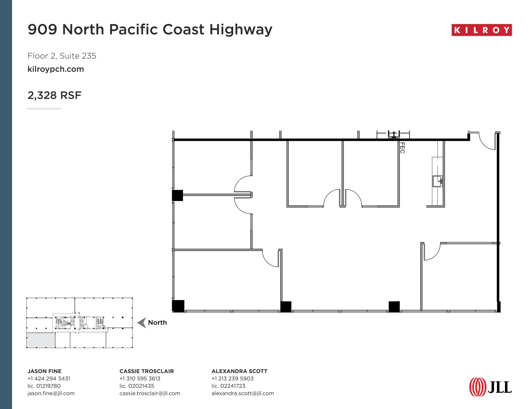 909 N Pacific Coast Hwy, El Segundo, CA à louer Plan de site– Image 1 sur 1