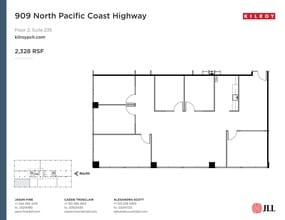 909 N Pacific Coast Hwy, El Segundo, CA à louer Plan de site– Image 1 sur 1