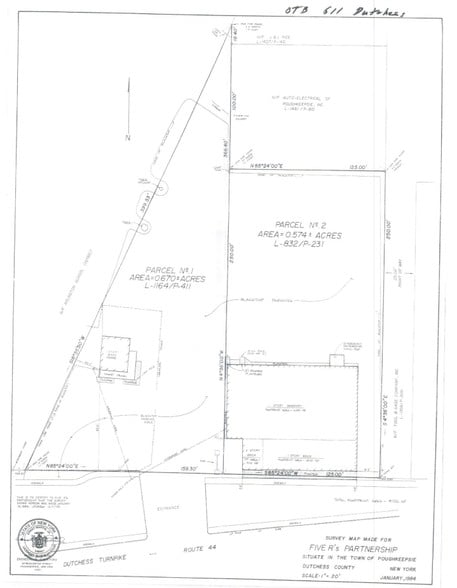 611 Dutchess Tpke, Poughkeepsie, NY à louer - Plan cadastral – Image 3 sur 3