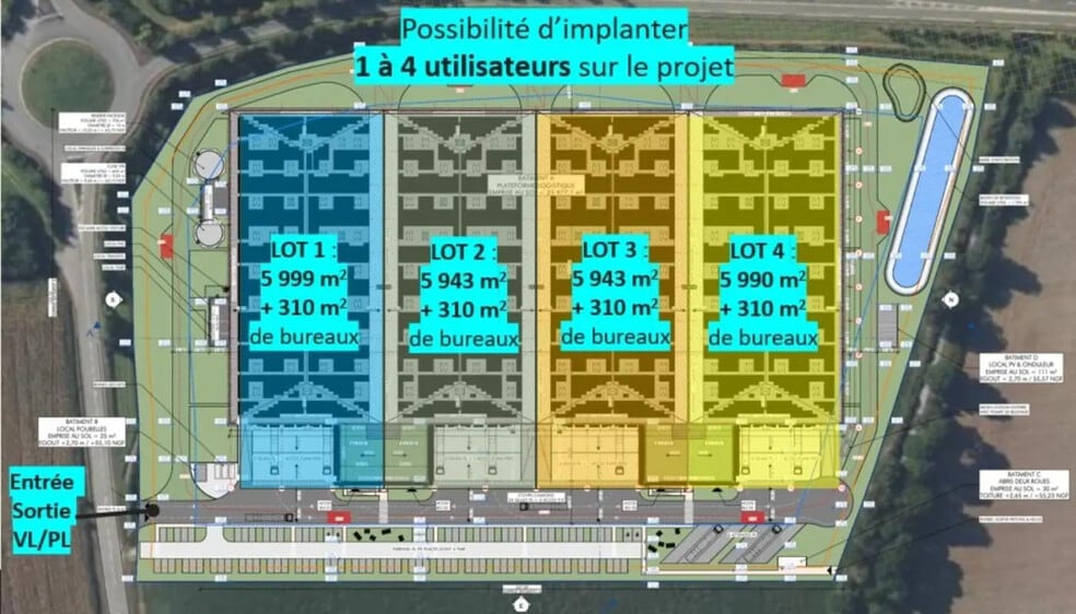 Industriel/Logistique dans Guipry-Messac à vendre - Plan d’étage – Image 3 sur 4