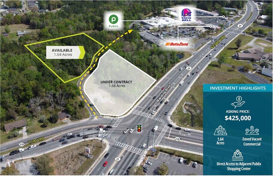 Blanding Blvd & 218, Middleburg, FL à vendre - Photo de l’immeuble – Image 1 sur 4