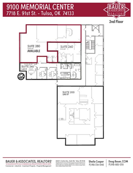 7718 E 91st St, Tulsa, OK à louer - Plan de site – Image 3 sur 5
