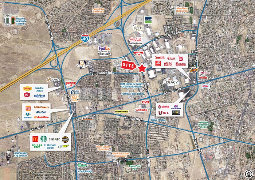 400 Unser Blvd SE, Albuquerque, NM à louer - Photo principale – Image 1 sur 3