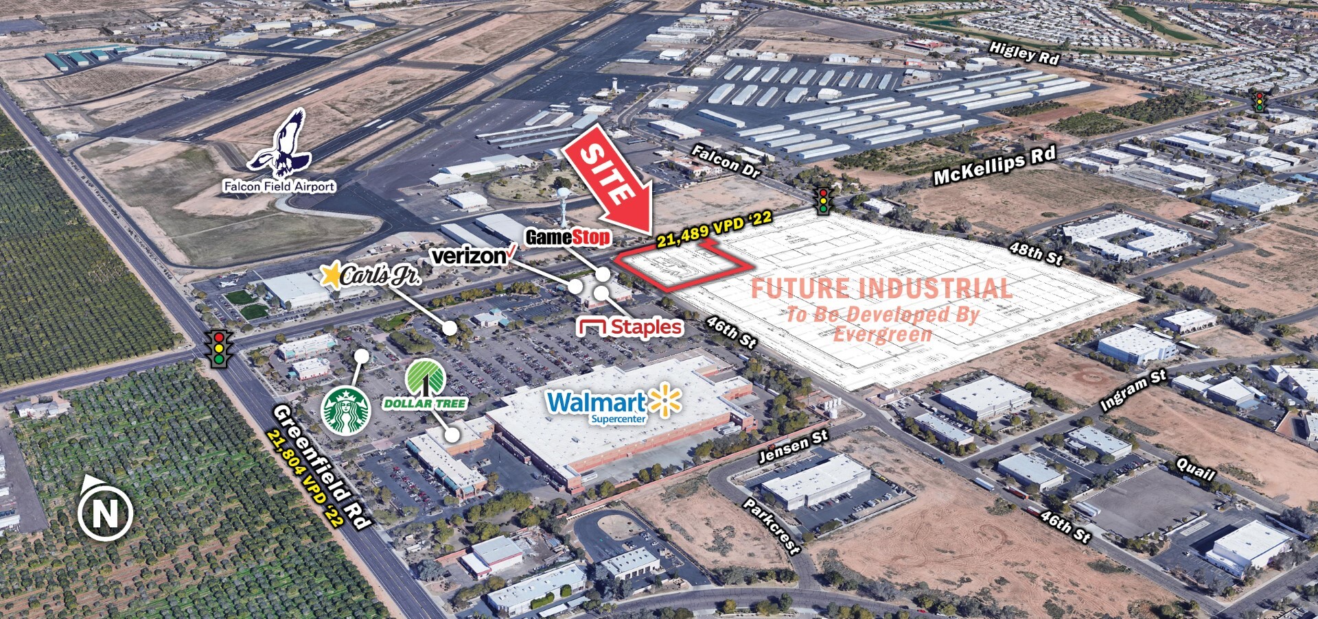SE McKellips Rd & Greenfield Rd, Mesa, AZ à louer Photo de l’immeuble– Image 1 sur 3