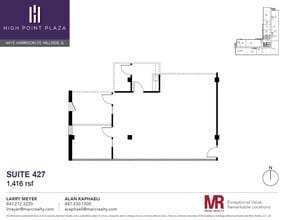 4415 W Harrison St, Hillside, IL à louer Plan d’étage– Image 1 sur 1