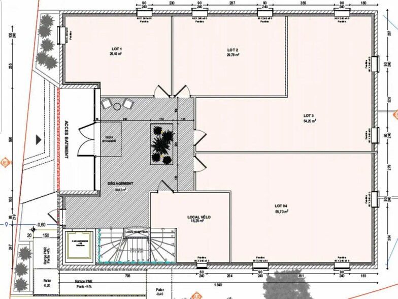 Bureau dans Bourgoin-Jallieu à vendre - Plan d’étage – Image 3 sur 3