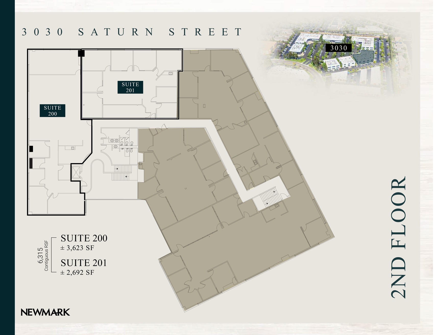 3010-3070 Saturn St, Brea, CA à louer Plan d’étage– Image 1 sur 1