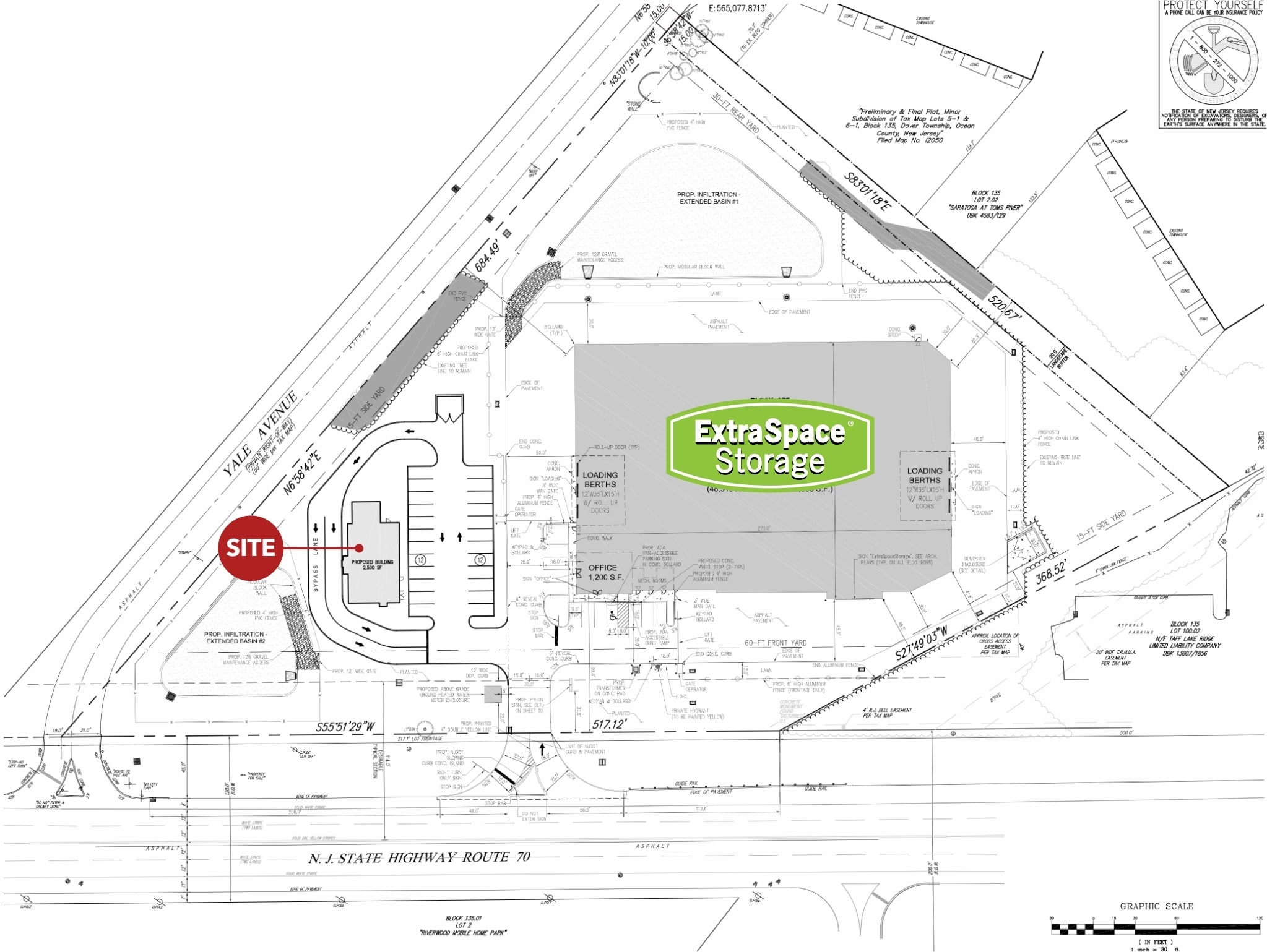 165 Route 70, Toms River, NJ à louer Plan de site– Image 1 sur 1