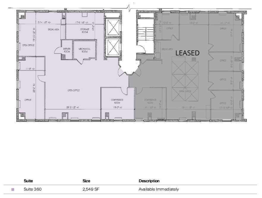 8120 Woodmont Ave, Bethesda, MD à louer Plan d’étage– Image 1 sur 1