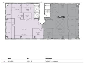 8120 Woodmont Ave, Bethesda, MD à louer Plan d’étage– Image 1 sur 1