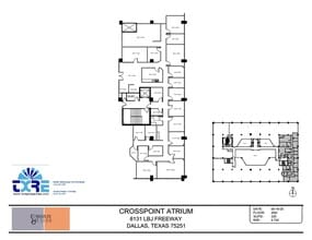 8131 Lyndon B Johnson Fwy, Dallas, TX à louer Plan d’étage– Image 1 sur 1