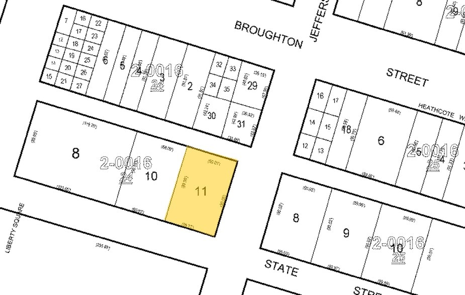109 Jefferson St, Savannah, GA à vendre - Plan cadastral – Image 2 sur 2