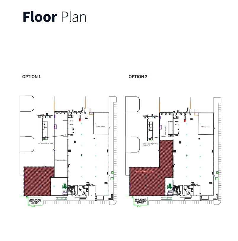1999 Forbes St, Whitby, ON à louer Plan d’étage– Image 1 sur 1