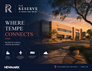 Plus de détails pour 1050 W Washington St, Tempe, AZ - Bureau à louer