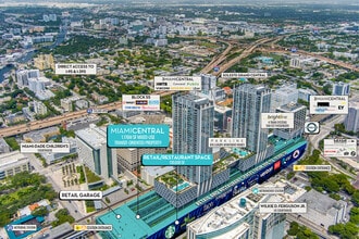 200-600 NW 1st St, Miami, FL - Vue aérienne  vue de carte