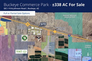 Plus de détails pour SEC Johnson Road & I-10, Buckeye, AZ - Terrain à vendre
