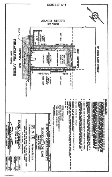 205 Philadelphia Ave, Egg Harbor City, NJ à vendre - Plan de site – Image 2 sur 3