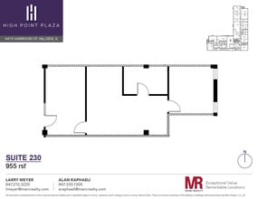 4415 W Harrison St, Hillside, IL à louer Plan d’étage– Image 1 sur 1