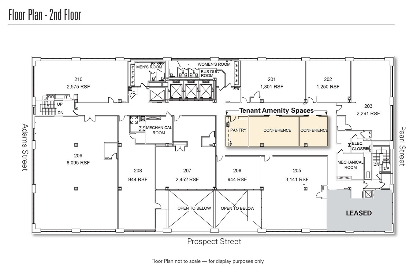 55 Prospect St, Brooklyn, NY à louer Plan d’étage– Image 1 sur 3