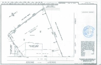 3604 Jerome Ave, Bronx, NY à louer Plan de site– Image 1 sur 1