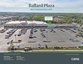 Plus de détails pour 8900-8950 N Greenwood Ave, Niles, IL - Local commercial à louer