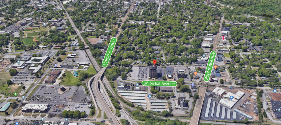 2670 Union Avenue Ext, Memphis, TN à louer - Photo de l’immeuble – Image 2 sur 6
