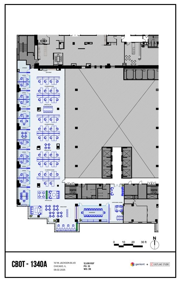 141 W Jackson Blvd, Chicago, IL à louer Plan d’étage– Image 1 sur 1
