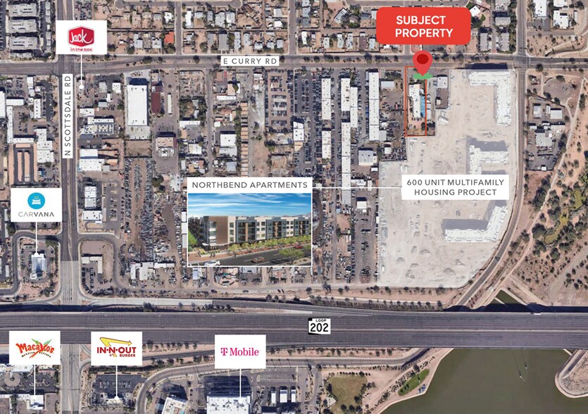 1211 E Curry Rd, Tempe, AZ à louer - Photo de l’immeuble – Image 1 sur 2