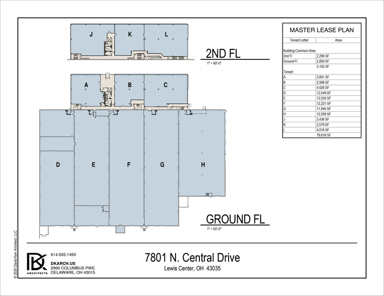7801 N Central Dr, Lewis Center, OH à louer - Photo de l’immeuble – Image 1 sur 11